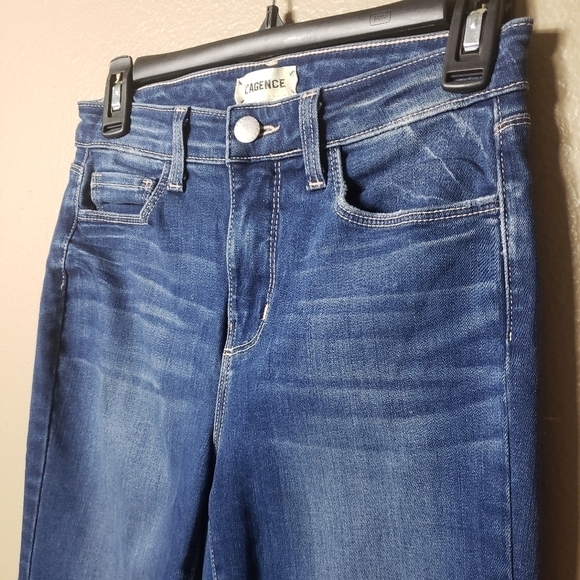 L' Agence Margot Skinny High Rise Jeans-Size 25 - Picture 2 of 6